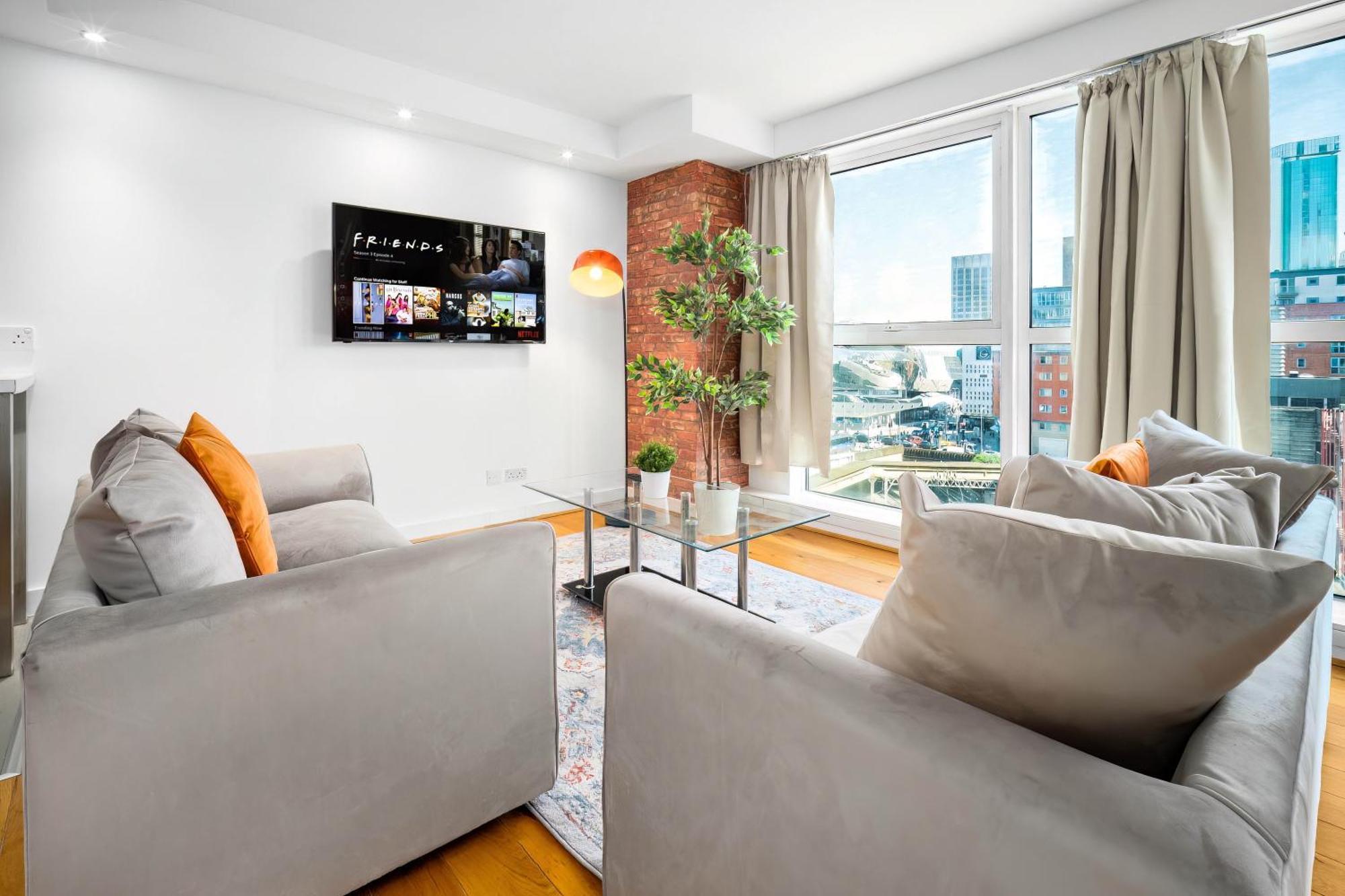 New Luxury City Centre - 2 Bedroom Apartment - Netflix - Wifi - Secure Parking 35Qc Birmingham Extérieur photo